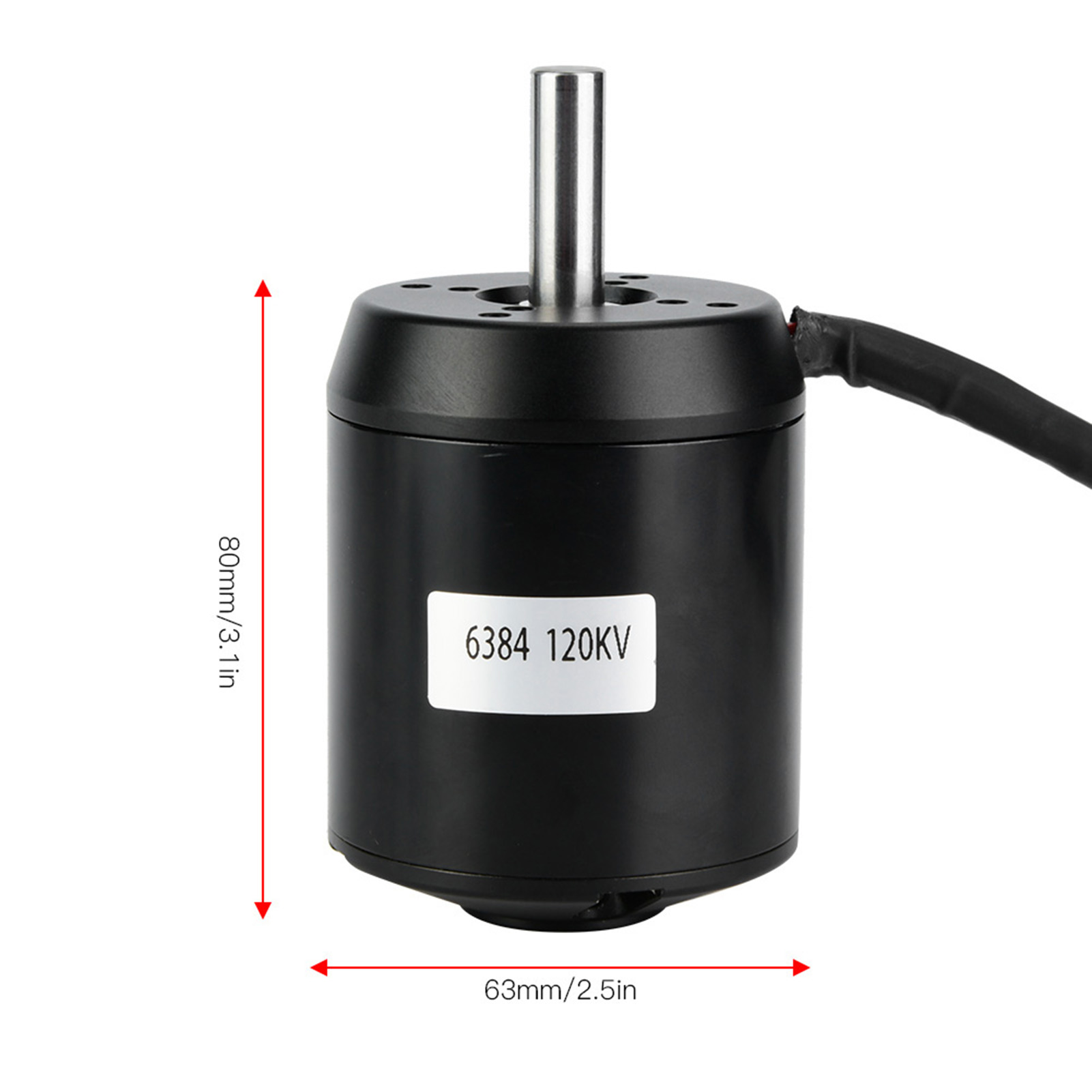 Motor BLDC Outrunner Sin Escob - 6384 Brushless Motor Sensored reseña y precio