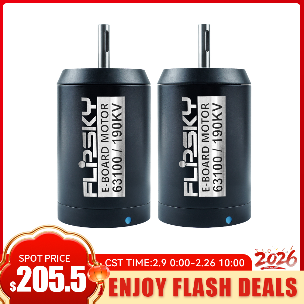 Ofertas Flash de Flipsky: 2 Mo - 63100 Brushless Motor 140Kv reseña y precio