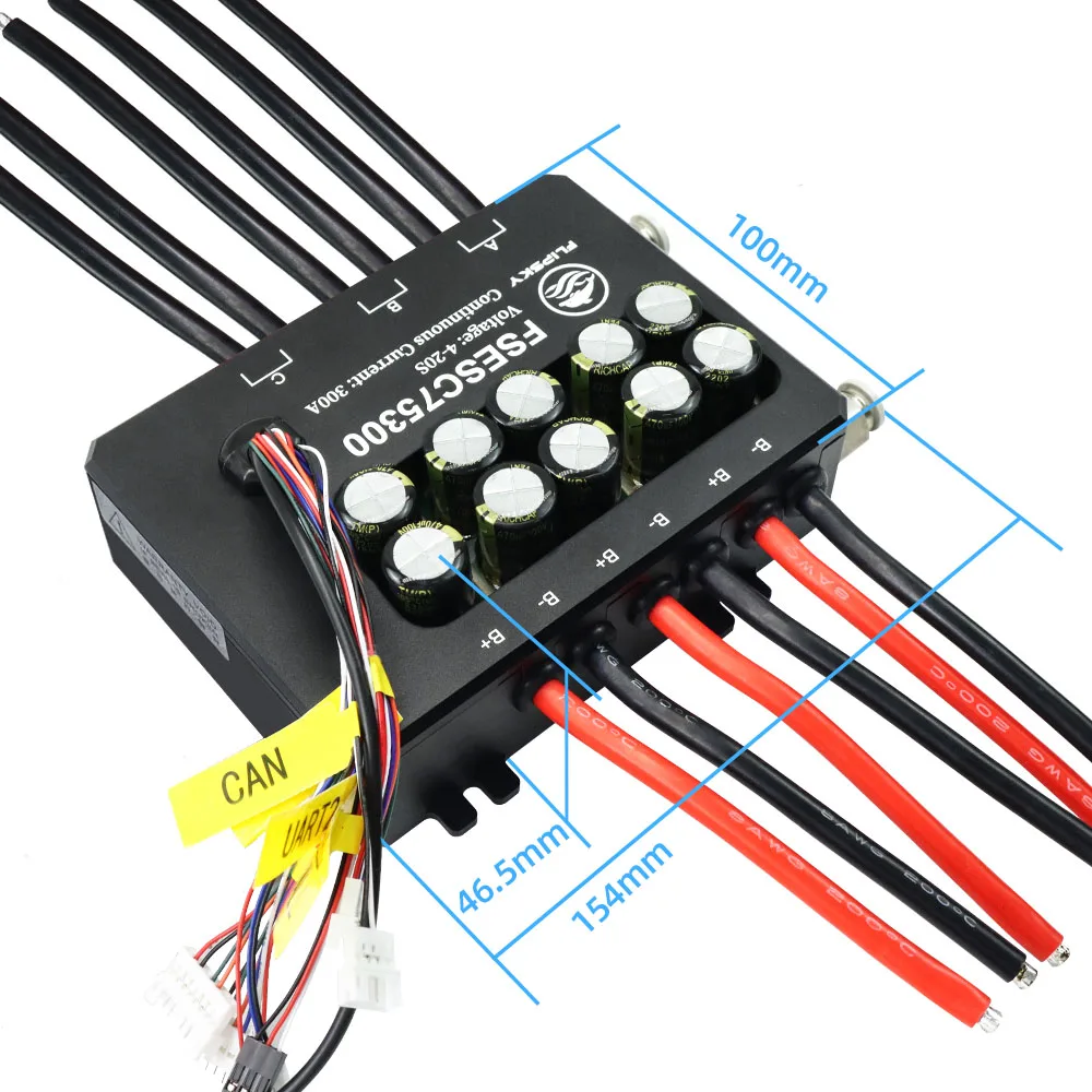Controlador Electrónico de Vel - Vesc 75300 High Current Esc reseña y precio