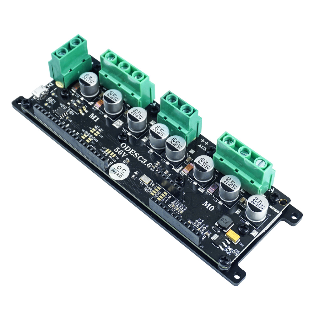 ODESC3.6 optimiza el controlad - Odrive Dual Brushless Motor Controller reseña y precio
